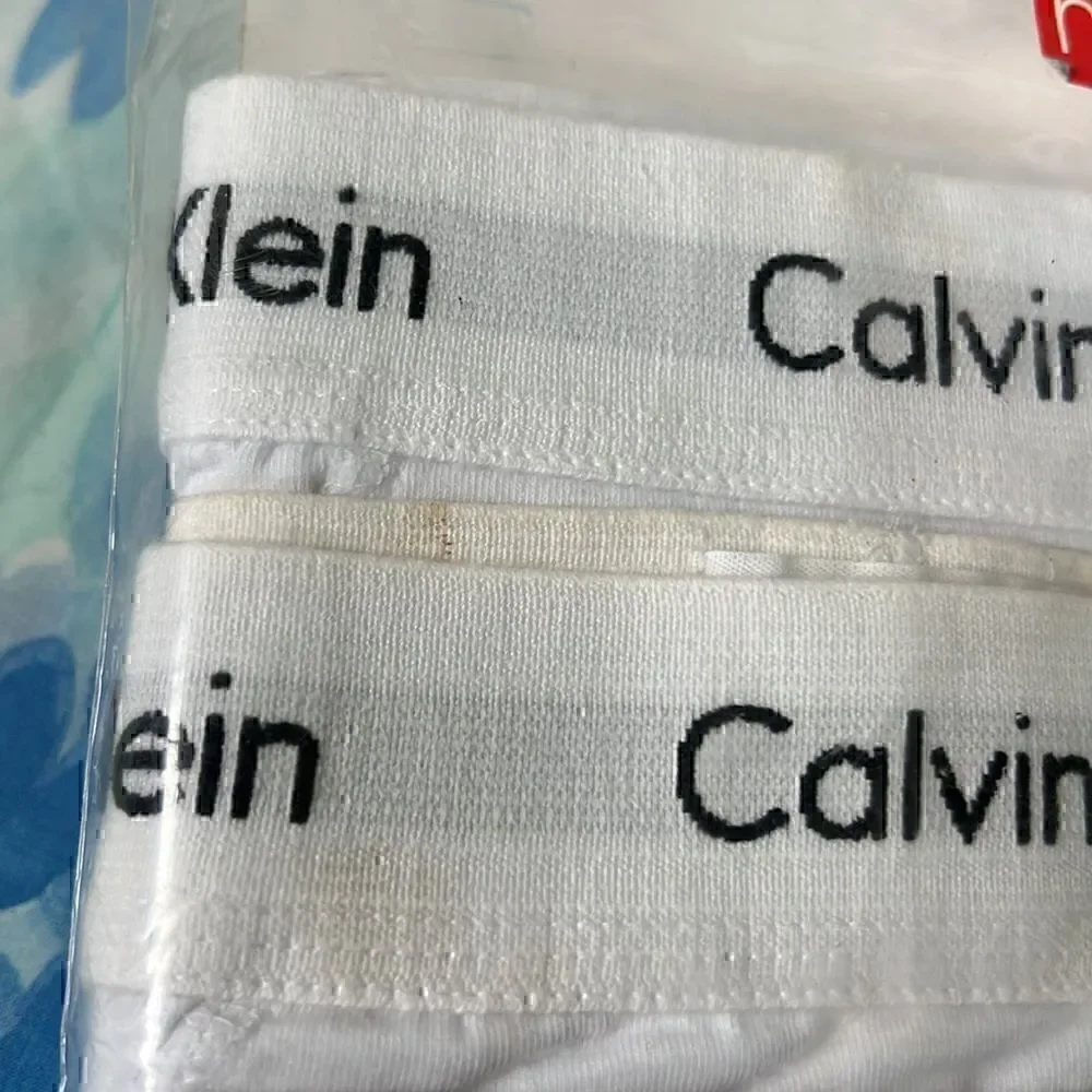 Calvin Klein 2 Pack Hip Briefs White